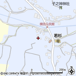 千葉県山武市横田204周辺の地図
