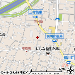 東京都八王子市横川町728周辺の地図