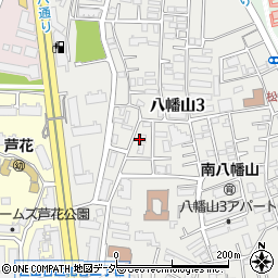 東京都世田谷区八幡山3丁目17周辺の地図