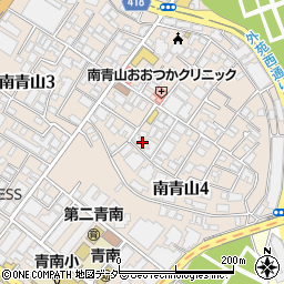 東京都港区南青山4丁目11-12周辺の地図