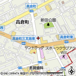 酔東坡 高倉店周辺の地図