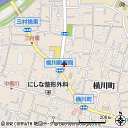 東京都八王子市横川町536周辺の地図