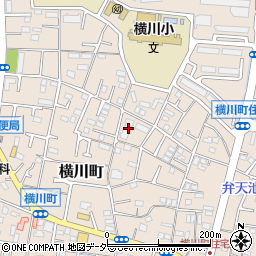 東京都八王子市横川町67周辺の地図