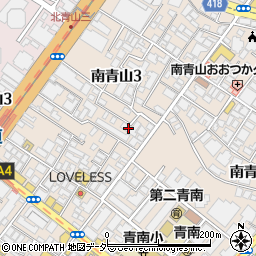 東京都港区南青山3丁目10の地図 住所一覧検索 地図マピオン