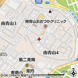 東京都港区南青山4丁目11-13周辺の地図