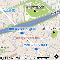 東京都八王子市横川町895周辺の地図
