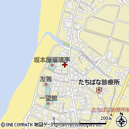 坂本屋瑠璃亭無料駐車場周辺の地図
