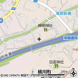 東京都八王子市横川町1045周辺の地図
