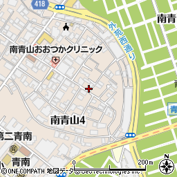 東京都港区南青山4丁目7-10周辺の地図