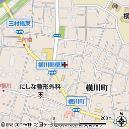 東京都八王子市横川町534周辺の地図
