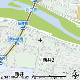 コーポ新井橋第１周辺の地図