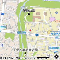 横川橋周辺の地図