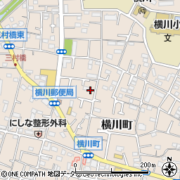 東京都八王子市横川町526周辺の地図