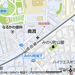 千葉県四街道市鹿渡811-5周辺の地図