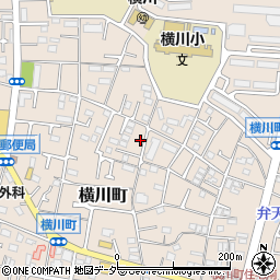 東京都八王子市横川町444周辺の地図