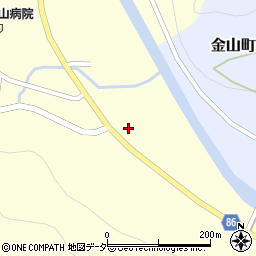 岐阜県下呂市金山町金山1656周辺の地図