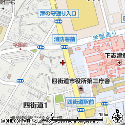 みやび個別指導学院　四街道駅前校周辺の地図
