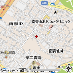 東京都港区南青山4丁目16-12周辺の地図