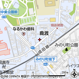 千葉県四街道市鹿渡808-12周辺の地図
