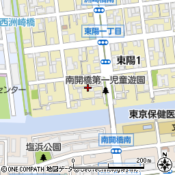 東京都江東区東陽1丁目19周辺の地図
