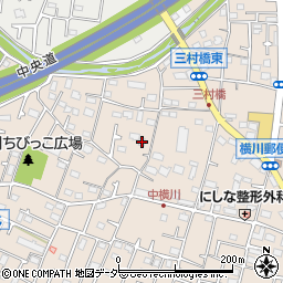 東京都八王子市横川町756周辺の地図