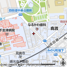 千葉県四街道市鹿渡959-27周辺の地図