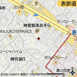 ＳＳ表参道ＰＡＲＴ－２周辺の地図