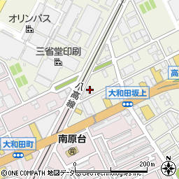 西東京ケミックス　八王子支店周辺の地図