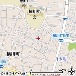 東京都八王子市横川町201周辺の地図