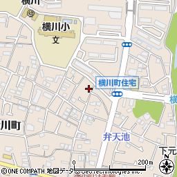 東京都八王子市横川町207周辺の地図