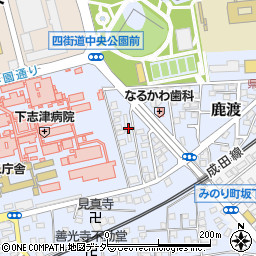 千葉県四街道市鹿渡959-1周辺の地図