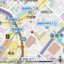 株式会社ムサシ　東京第一支店周辺の地図