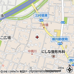 東京都八王子市横川町731周辺の地図