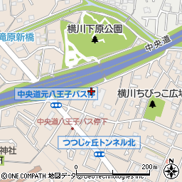 東京都八王子市横川町885周辺の地図
