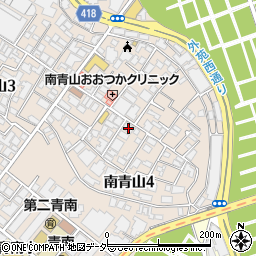 東京都港区南青山4丁目12-1周辺の地図