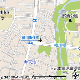 ビッグ・エー　八王子横川町店周辺の地図