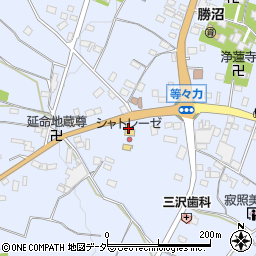 株式会社シャトレーゼ　勝沼店周辺の地図