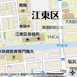 区特別ホーム養護老人ホーム江東周辺の地図