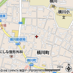 東京都八王子市横川町450周辺の地図