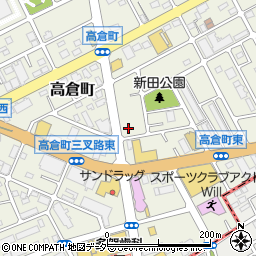マクドナルド八王子高倉町店周辺の地図