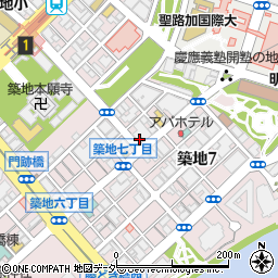 有限会社遠藤水産　東京支店周辺の地図