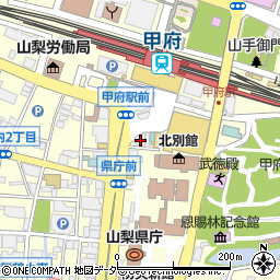 無双 甲府駅南口店周辺の地図