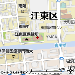 江東ホーム在宅介護支援センター周辺の地図
