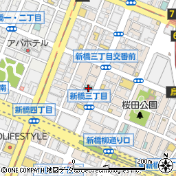 カンデオホテルズ東京新橋周辺の地図