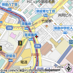株式会社高橋監理　東京支社周辺の地図