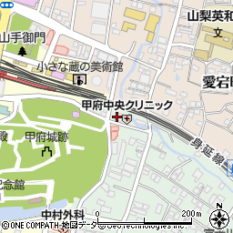 中央会計甲府事務所周辺の地図