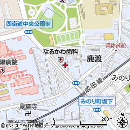 千葉県四街道市鹿渡950周辺の地図