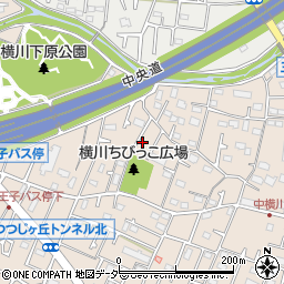 東京都八王子市横川町797周辺の地図
