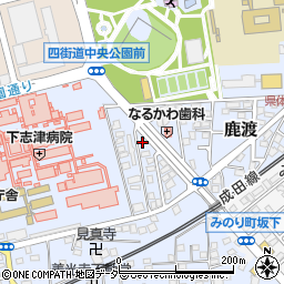 千葉県四街道市鹿渡959-9周辺の地図