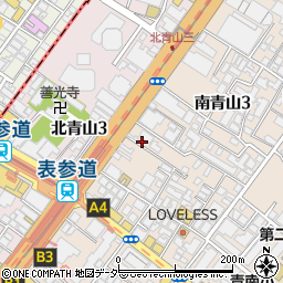 東京都港区南青山3丁目12-9周辺の地図